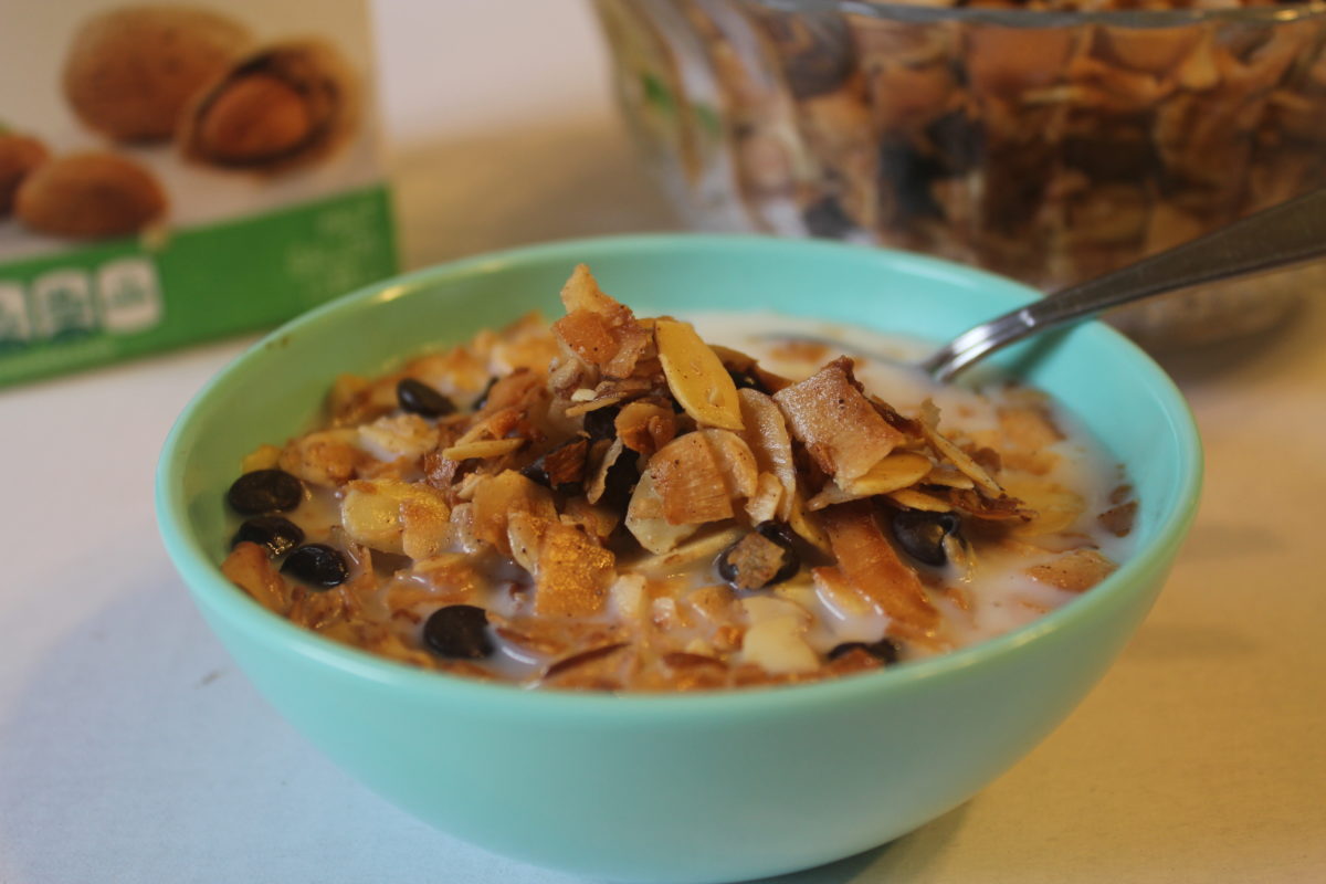 Low Carb, Gluten Free, Grain Free Keto, Trim Healthy Mama Granola Cereal from My TAble of Three