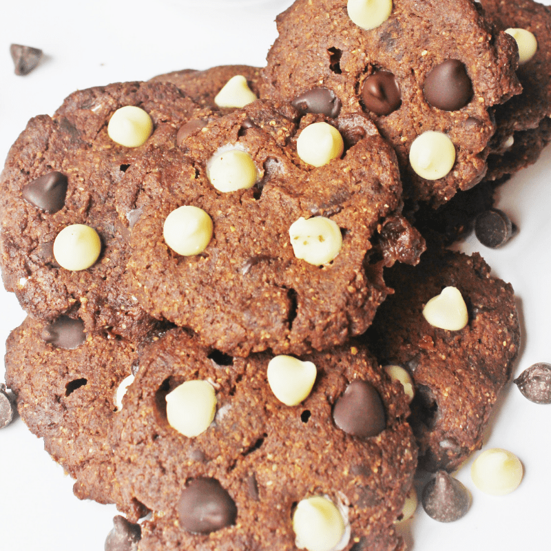 You'll love these Chocolate Cookies filled with two types of chocolate chips.