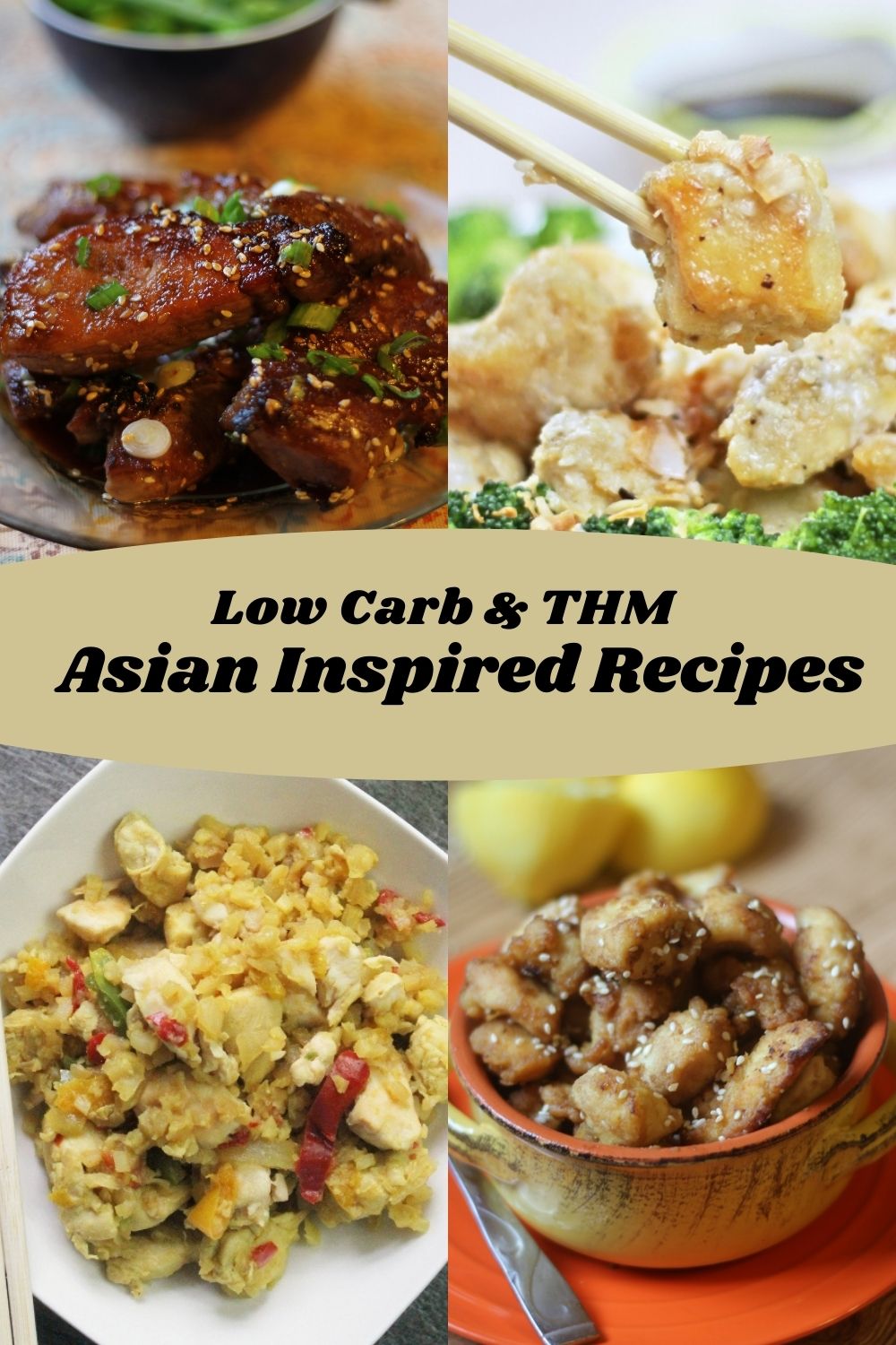 A list of the best low carb and Trim Healthy Mama Asian Recipes. Lots of great recipes for beef, chicken, and more. 
