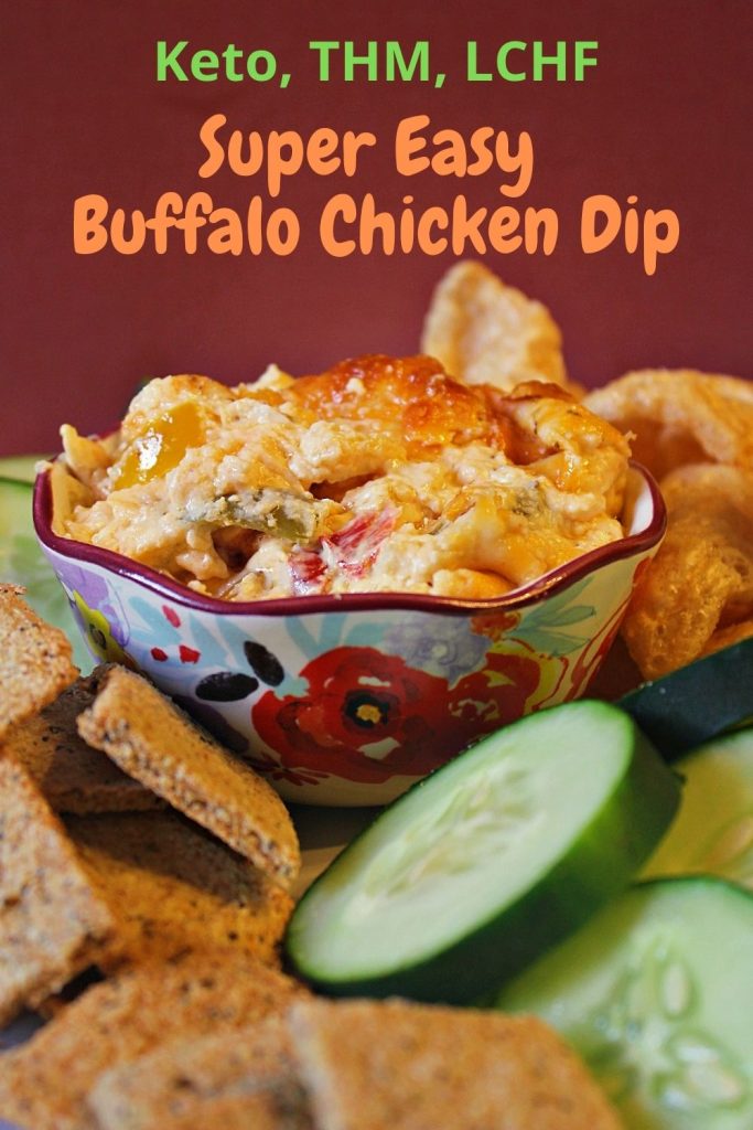 Simple Buffalo Chicken Dip - My Table of Three My Table of Three