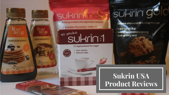 Sukrin Products  (Product Review)