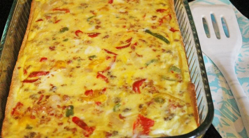 Ultimate Low-Carb Breakfast Casserole from My Table Three