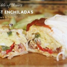 Low Carb Breakfast Enchiladas ||  THM “S”