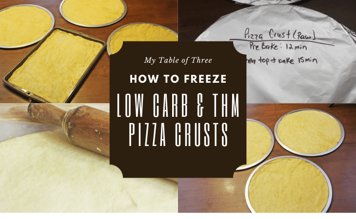 Its easy to stock your freezer with low carb pizza crusts to pull out anytime you need them.