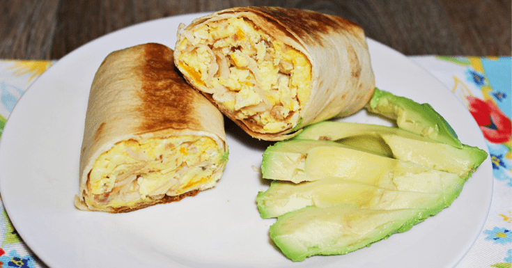 Low Carb Breakfast Burritos for the freezer.