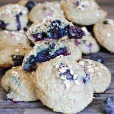 Low Fat Blueberry Muffin Bites (THM “E” Friendly)