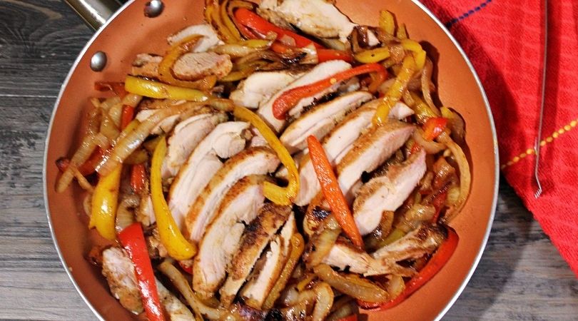 My Table to Three's Easy Weeknight Fajitas are low carb and a THM "S" dinner. 