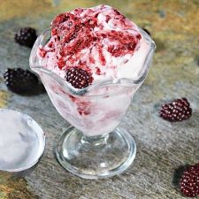 Blackberry Ice Cream || Vegan, Keto, THM “S”