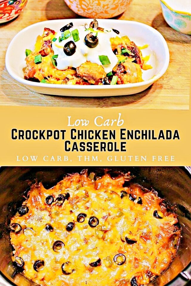 Recipe Pin for Crockpot Enchiladas