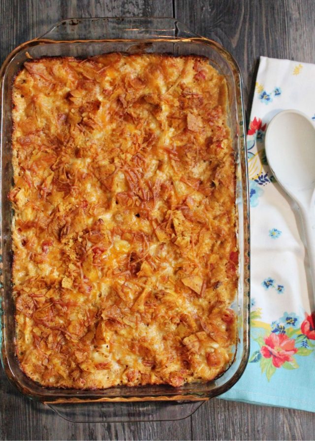 Low Carb and THM Mexican Chicken Casserole