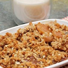 Individual Apple Crumbles || Low Fat & Gluten Free