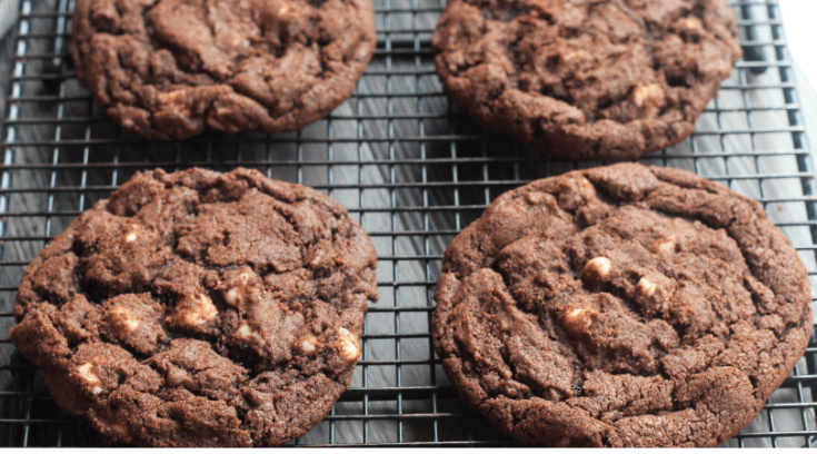 My Table of Three's Chewy Chocolate Cookies