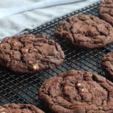 The Best Double Chocolate Cookies