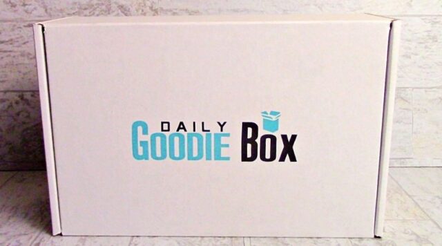 A picture of the Daily Goodie Box Packaging