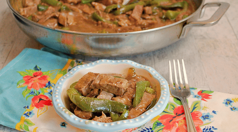 Easy Low Carb Pepper Steak Recipe