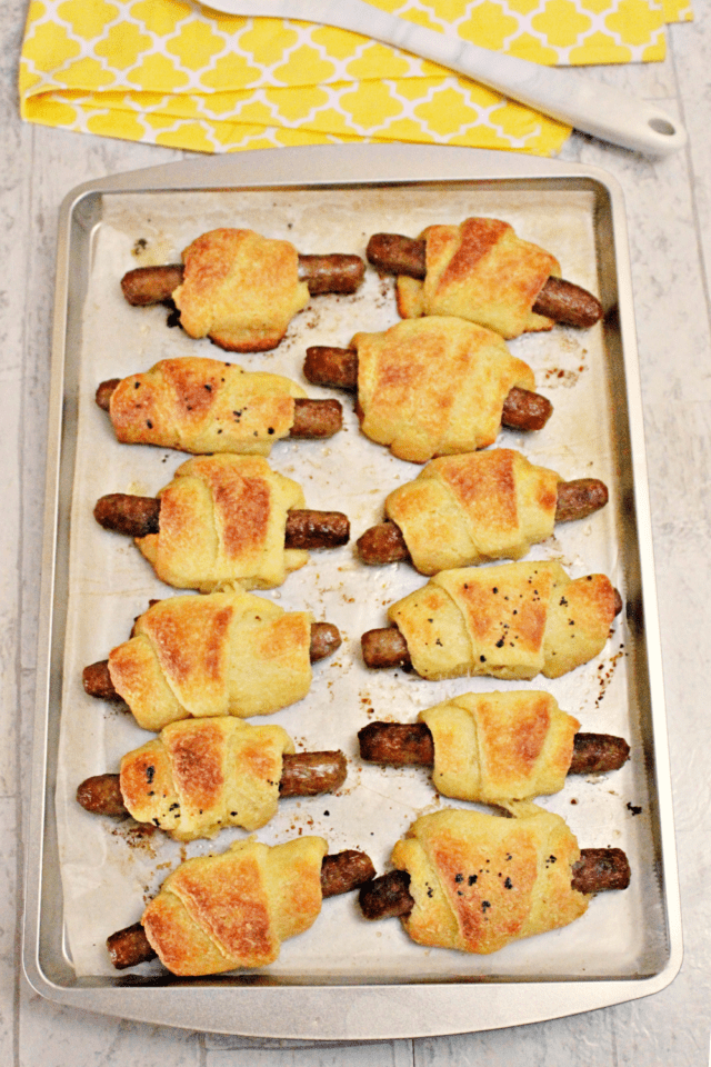 Baked Low Carb Sausage Rolls