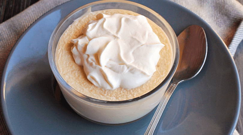 Small Cheesecake in A Ramekin