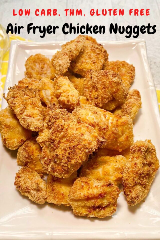 Low Carb Air Fryer Chicken Nuggets