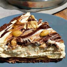 Low Carb Snickers Pie