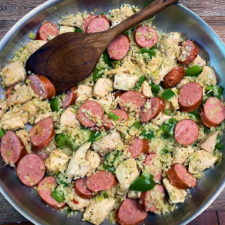 Chicken and Sausage Skillet Meal